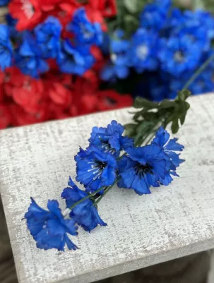 Konár nevädza modrá, 48 cm, cana za 1 konár 